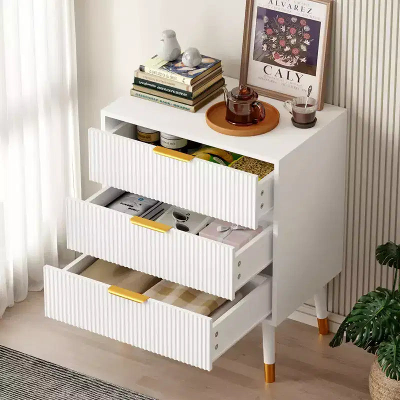 Cassettiera a 4 cassetti per camera da letto, moderna cassettiera per armadio