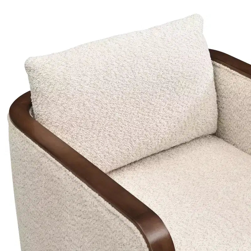 Modern Rubberwood Upholstered Dining Chairs