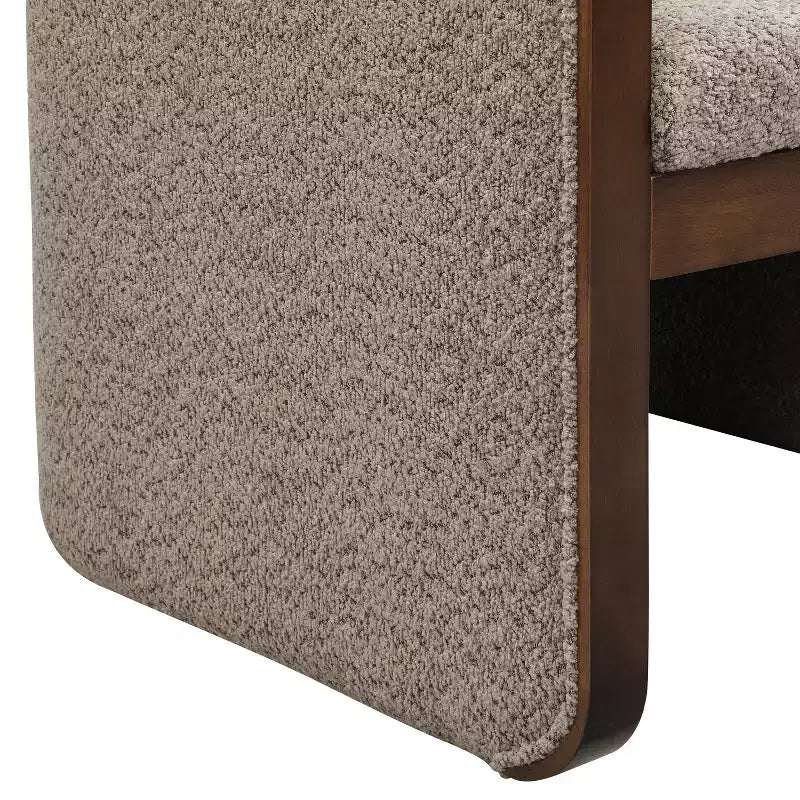 Modern Rubberwood Upholstered Dining Chairs