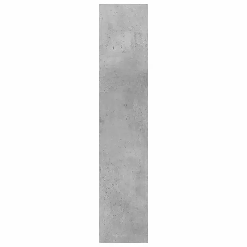 Wall Shelf Concrete Grey Engineered Wood Medium Wall Mounted