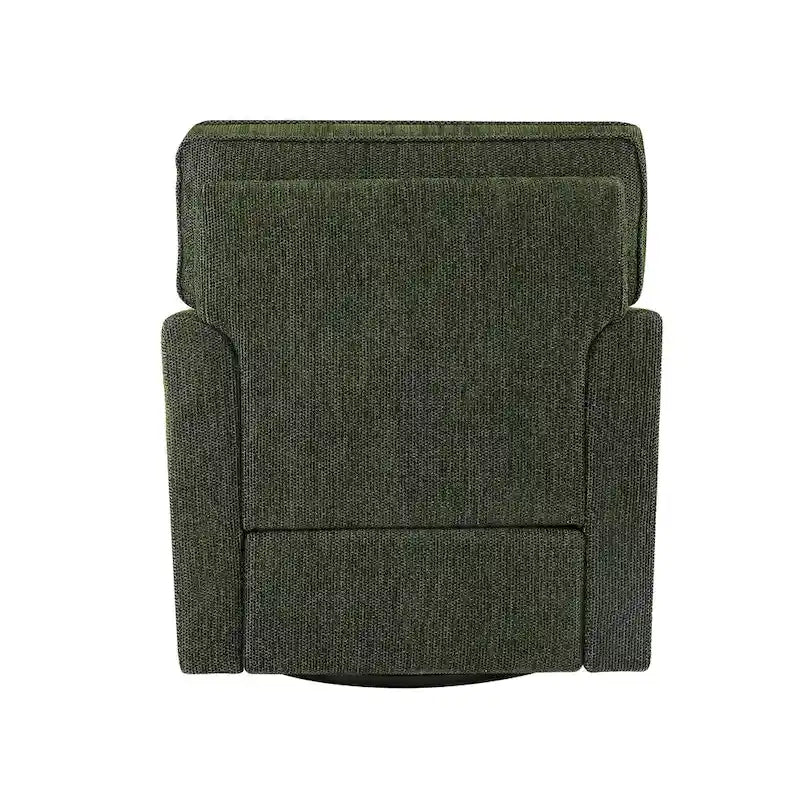 Accent Barrel Chair with Side Pockets360 Swivel Office Chair Chenille Armchair for Office