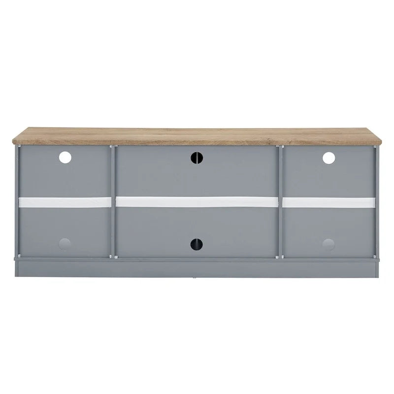 Modern Farmhouse TV Media Stand,Large Home Entertainment Console